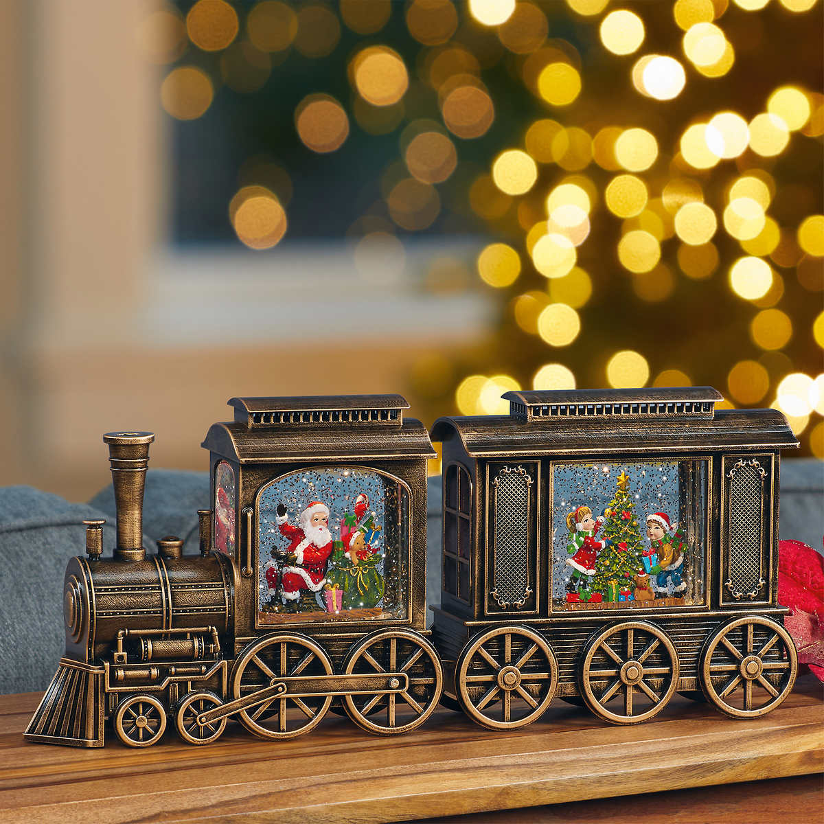 Holiday Express 2-Piece Train Set with Glitter – CHAP Aubaines