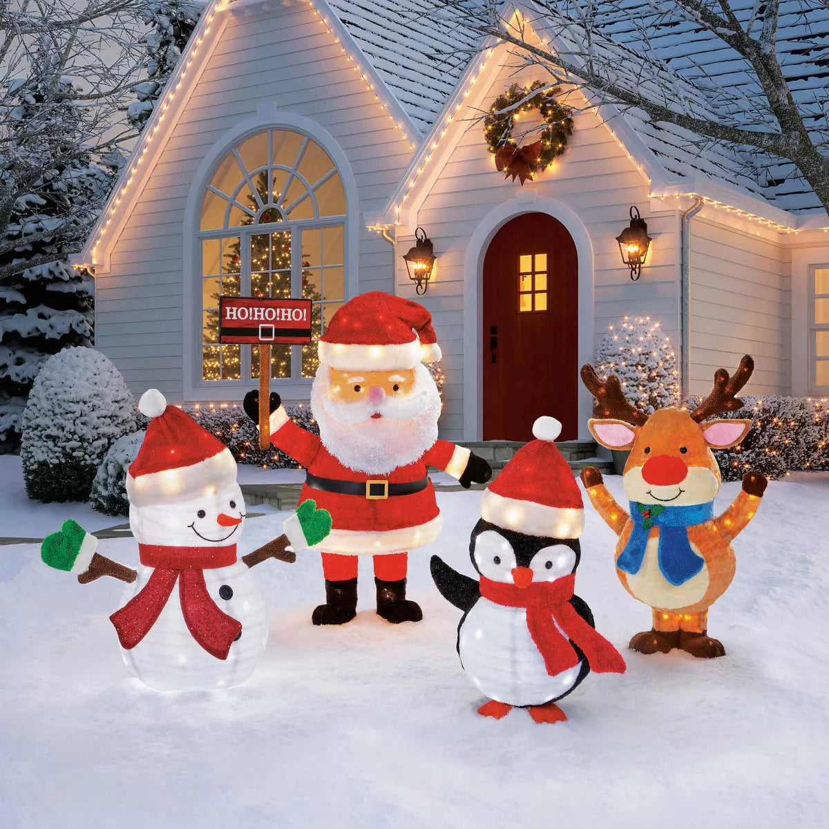 Santa and Friends with LED lights – CHAP Aubaines