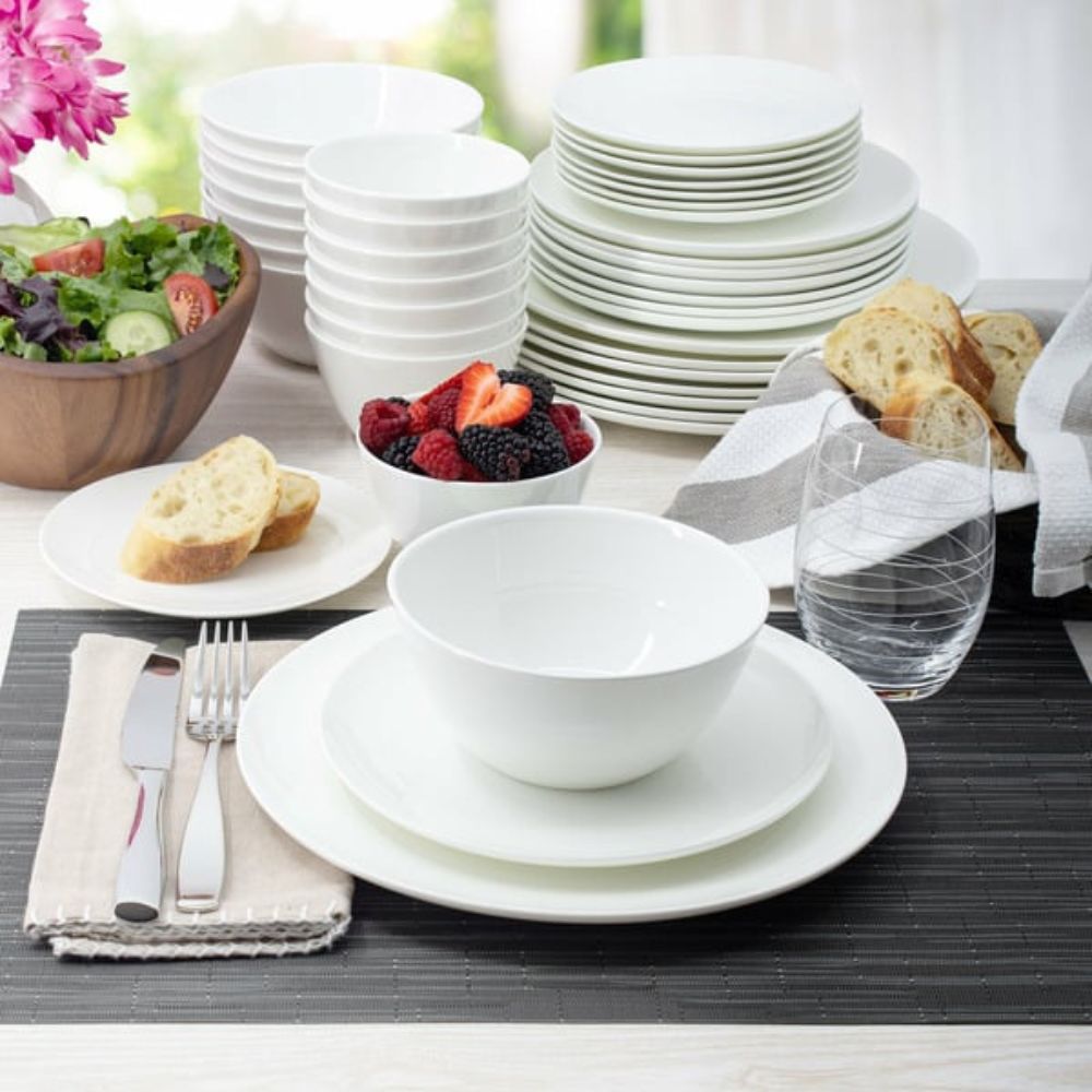 Mikasa No Chip Dinnerware Mikasa Lausanne 40-piece Bone China