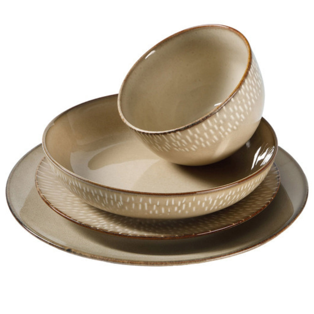 CATALINASTONE カタリナストーンウエア 皿等　16点セット Laurie Gates Catalina 16-Piece Dinnerware Set – CHAP Aubaines