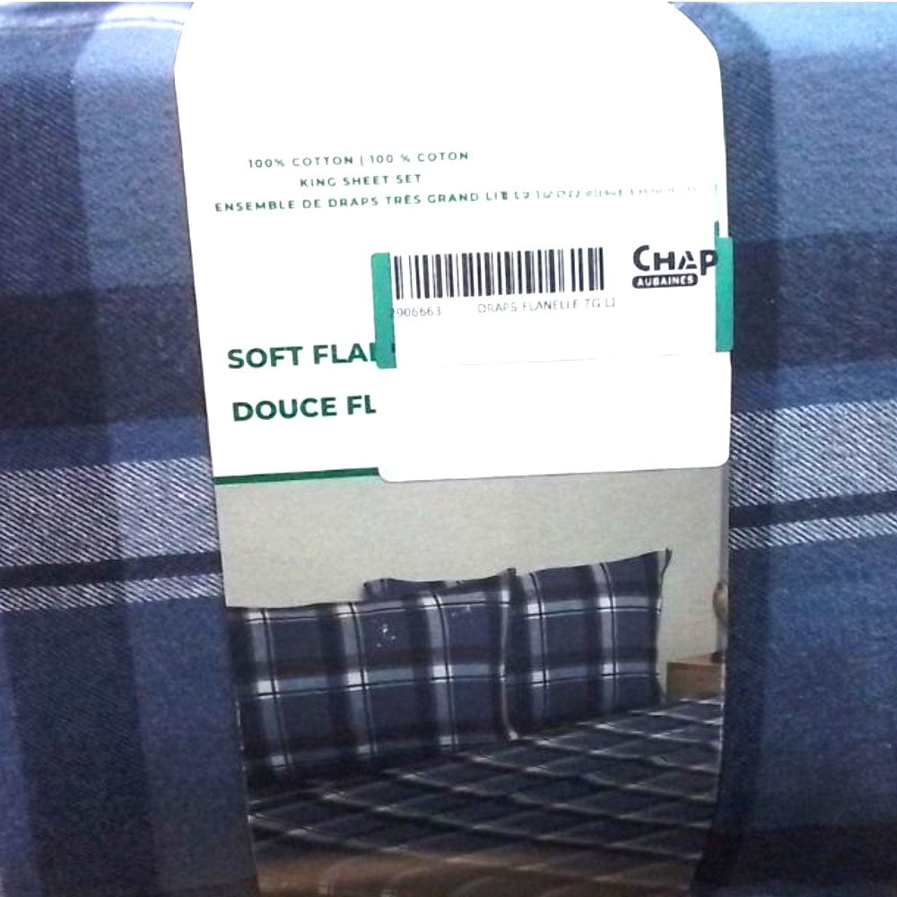 Soft Flannel Sheet Set from Portugal – CHAP Aubaines