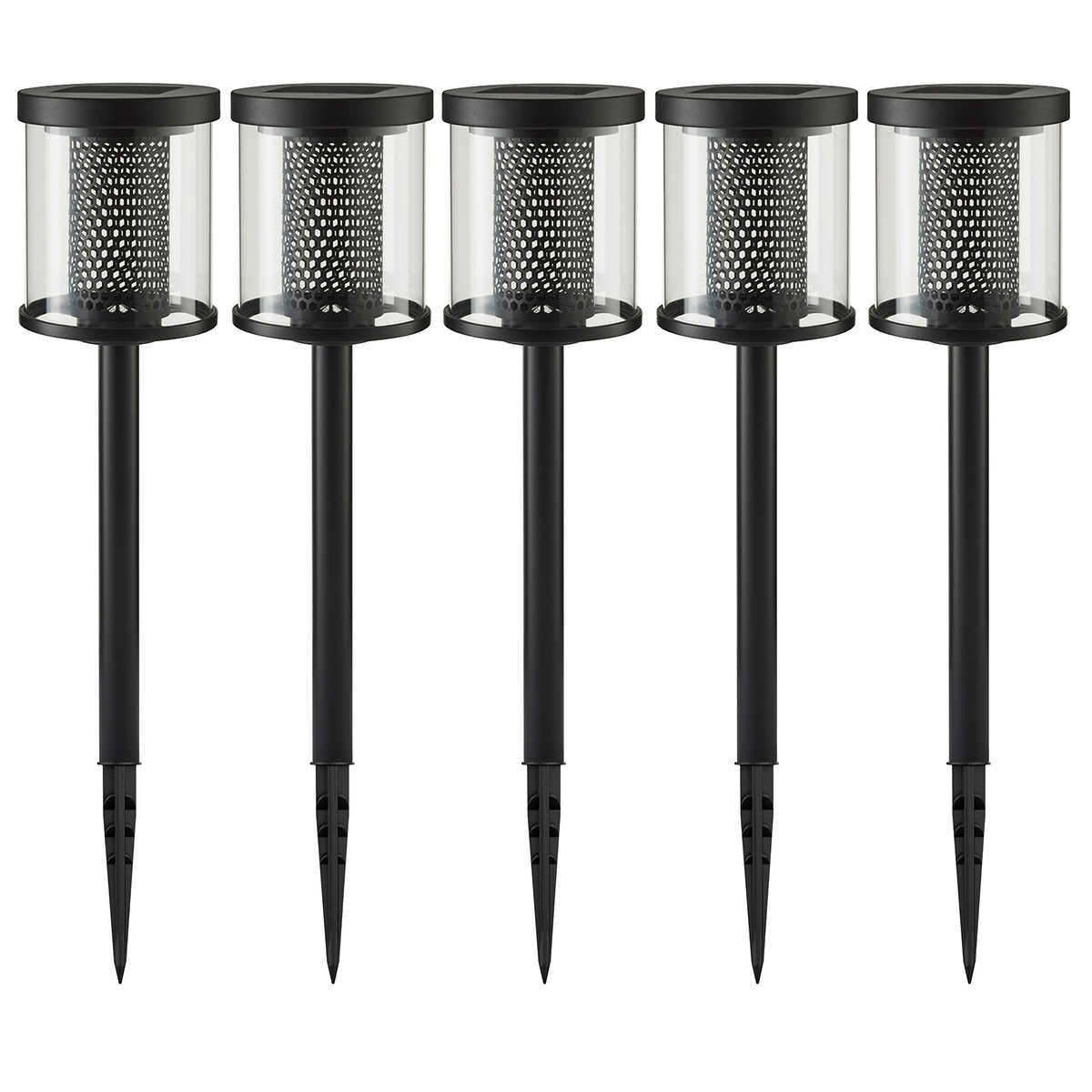 Gtx Solar Pathway Light 5 Pack