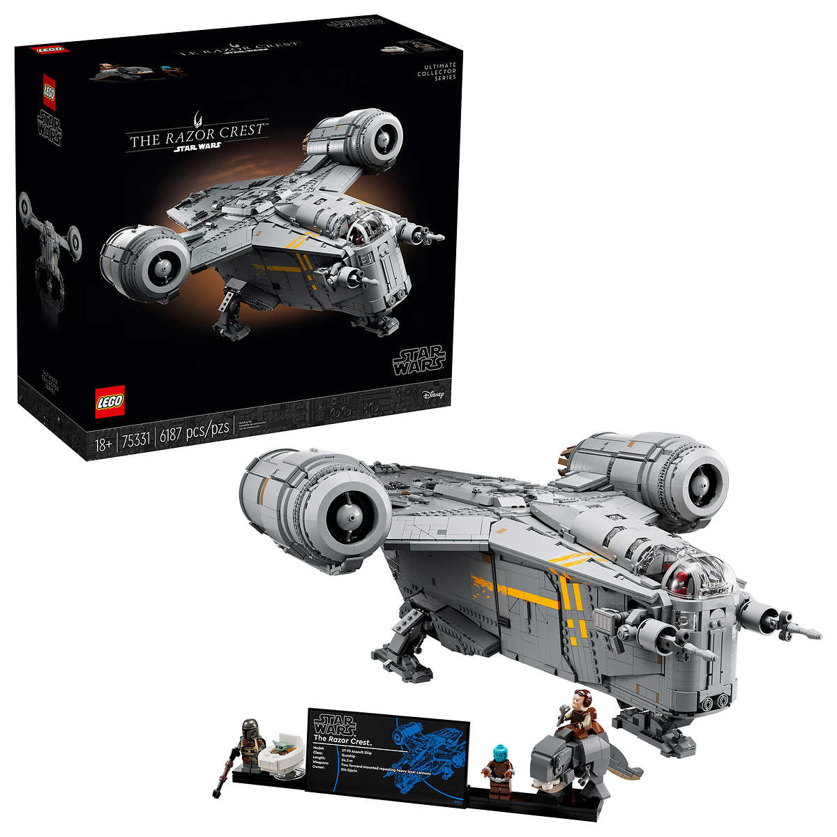 LEGO Star Wars The Razor Crest 75331 – CHAP Aubaines