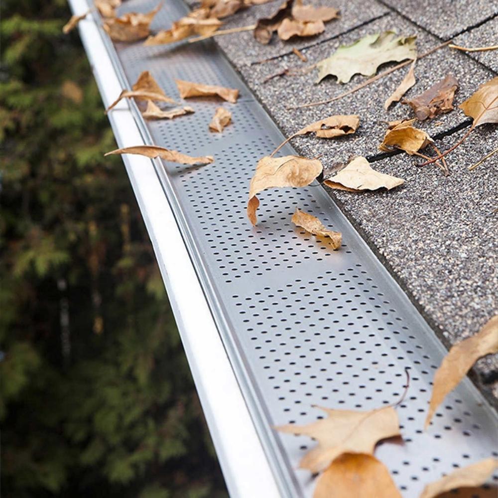 Gutterware AluRex Clip N Guard Aluminum Gutter Protection System