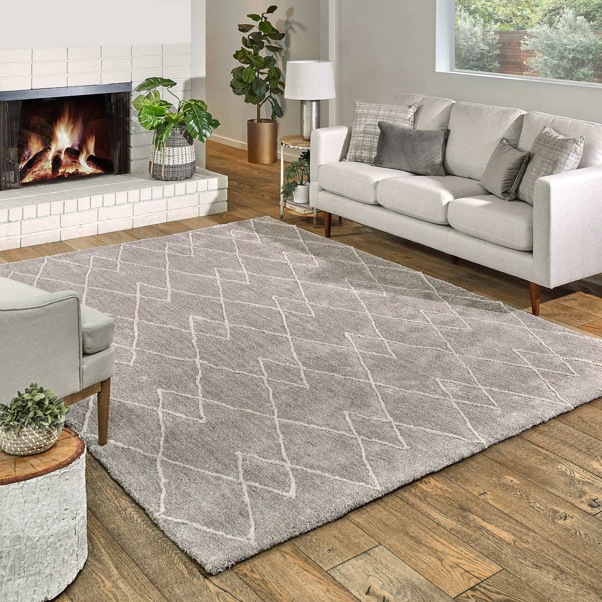 Gertmenian Soft Step Shag Rug, Atlas CHAP Aubaines