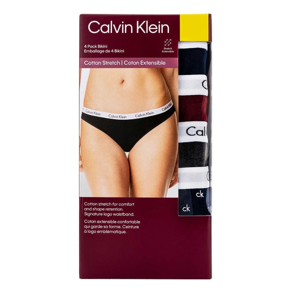 Calvin Klein Women's Bikini Brief, 4 Pack