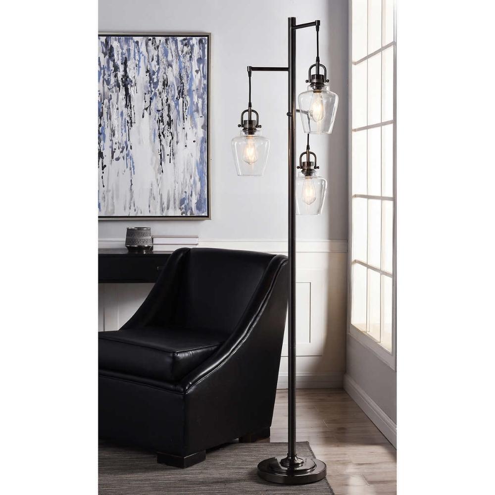 Basia - Modern floor lamp, 3 bulbs – CHAP Aubaines | Tischlampen