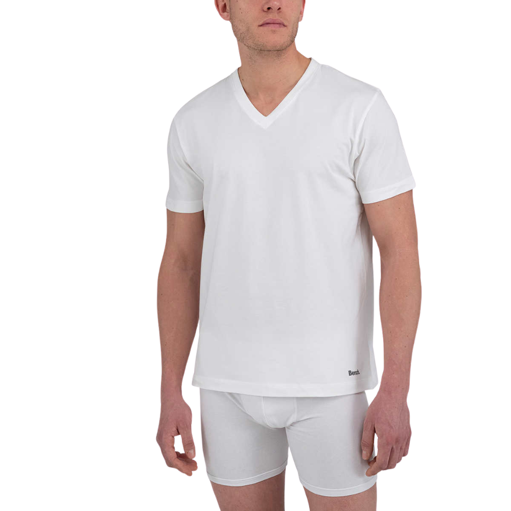 T-shirt rose col tunisien Homme - Terre de Marins