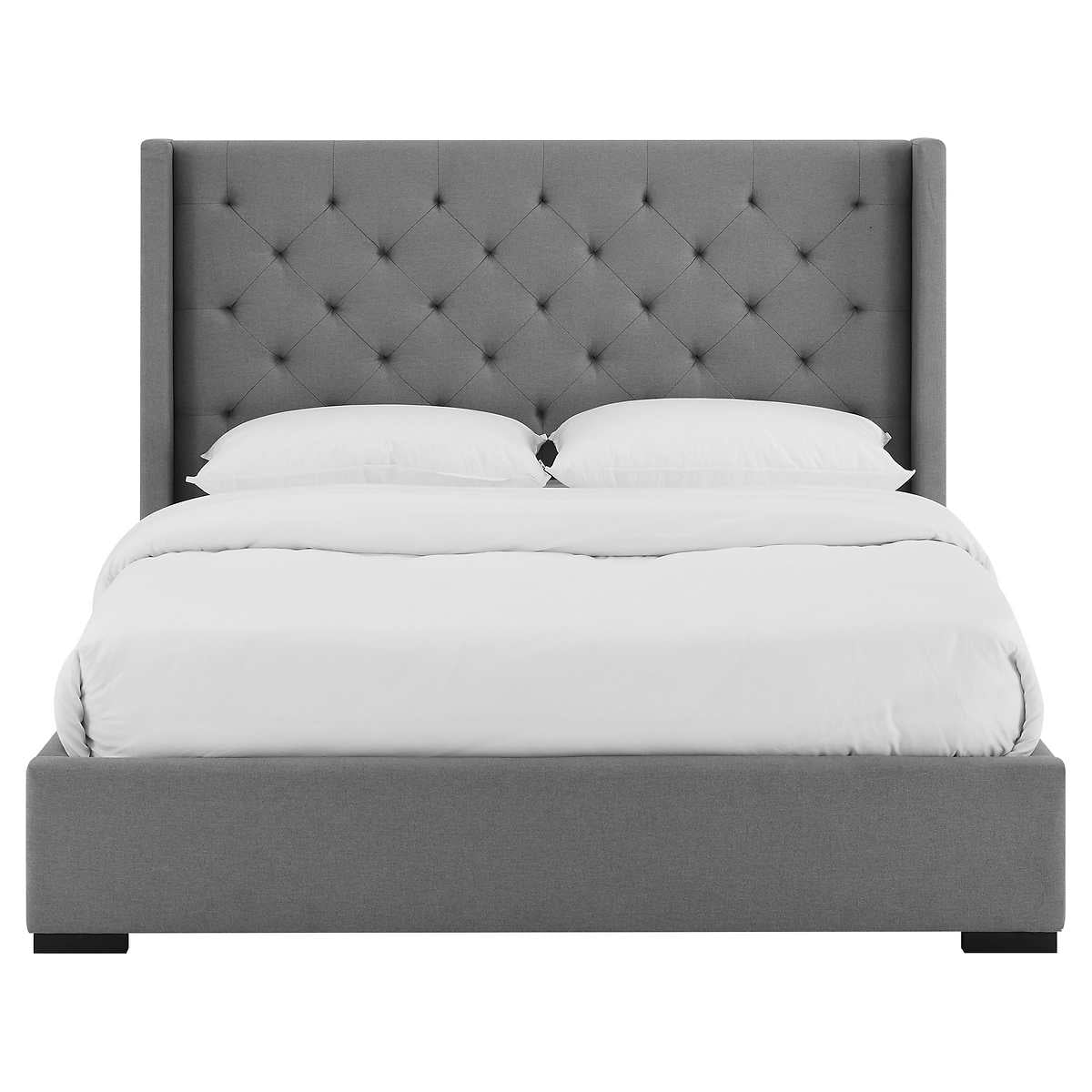 Canterbury Modern Tufted Lift Storage Bed CHAP Aubaines