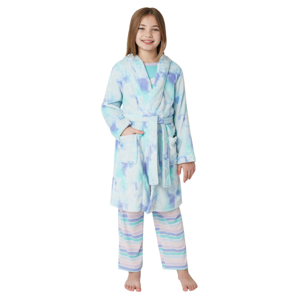 Eddie Bauer Kids 2 Piece Bathrobe and Pajama Set