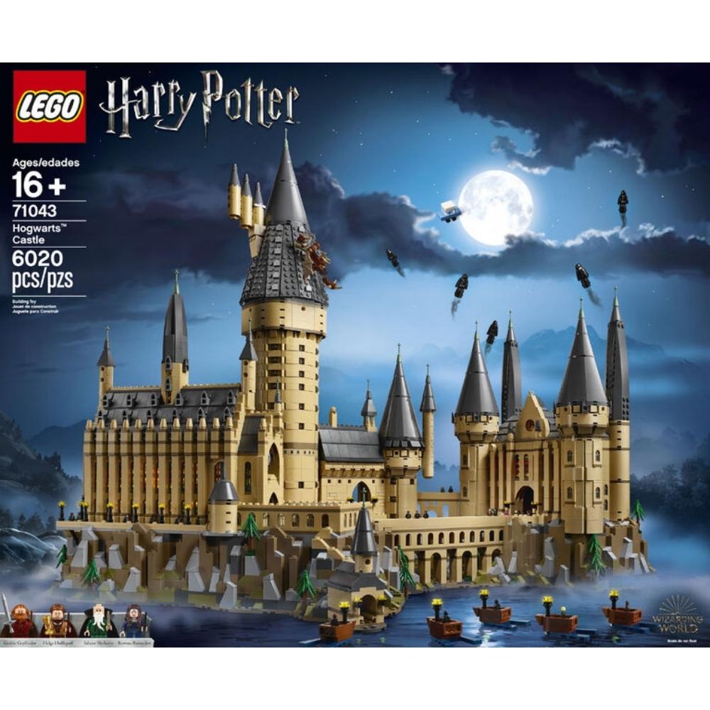 TIME LAPSE CONSTRUCTION du CHÂTEAU de POUDLARD en LEGO ( HARRY POTTER ) 