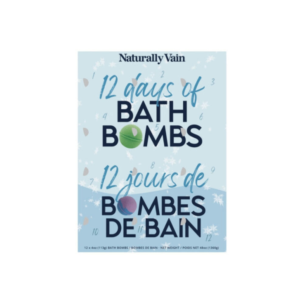 Naturally Vain - 12 jours de bombes de bain