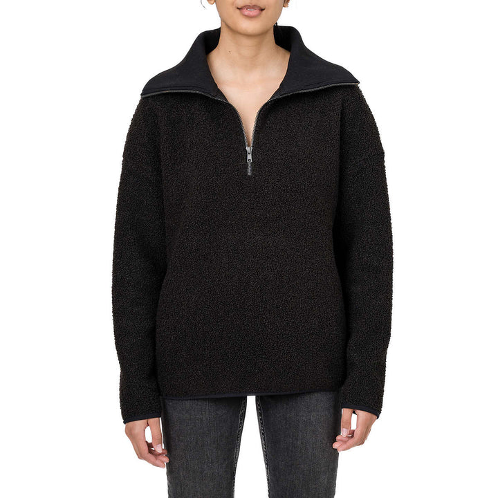 Elle Looped Fleece Sweatshirt