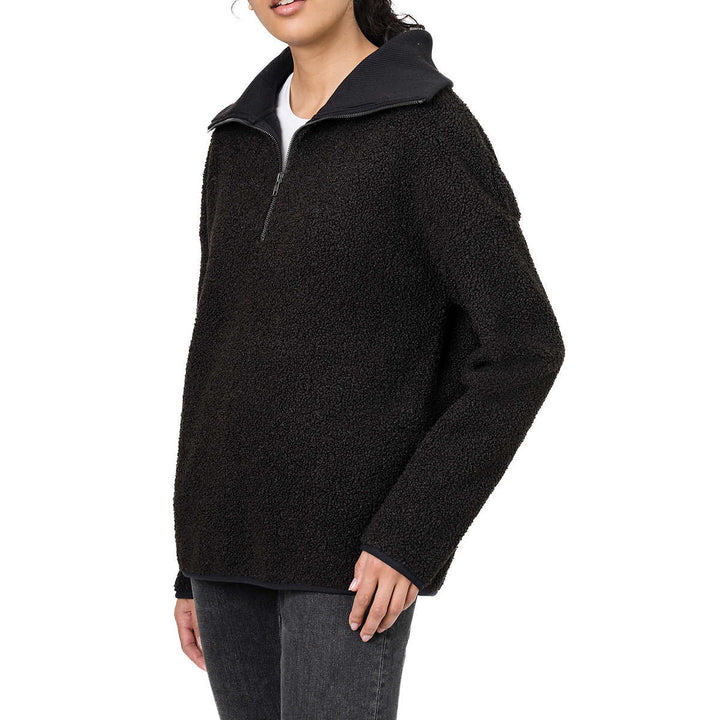 Elle Looped Fleece Sweatshirt