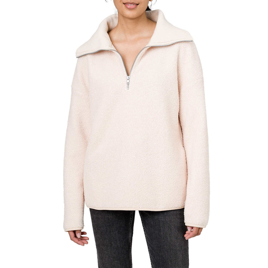 Elle Looped Fleece Sweatshirt