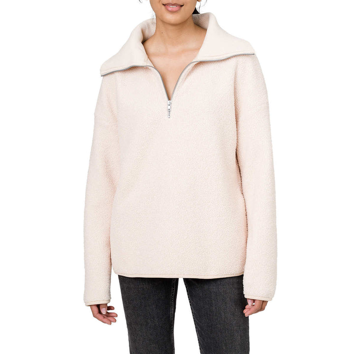 Elle Looped Fleece Sweatshirt