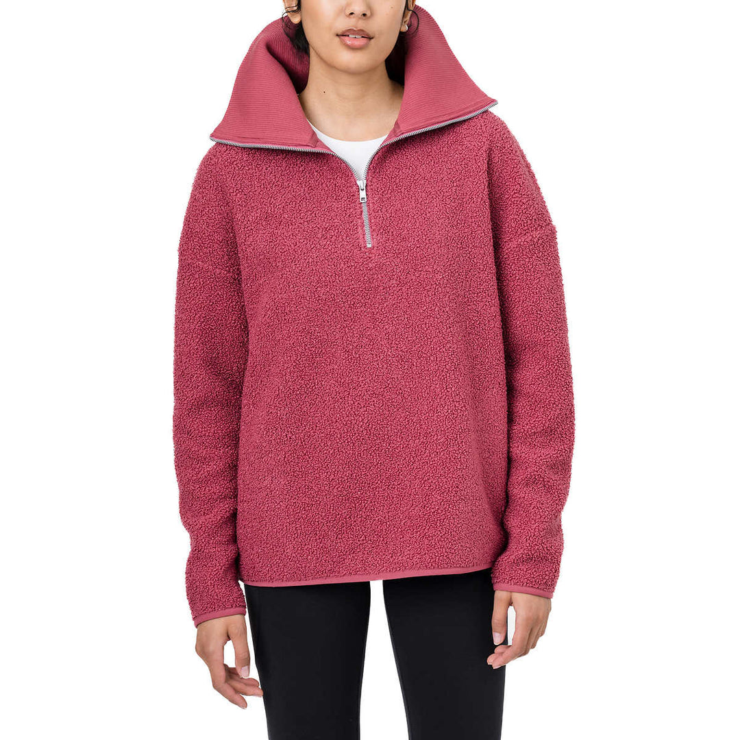 Elle Looped Fleece Sweatshirt