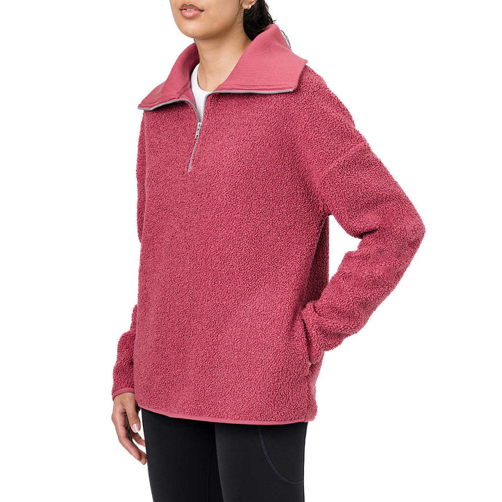 Elle Looped Fleece Sweatshirt