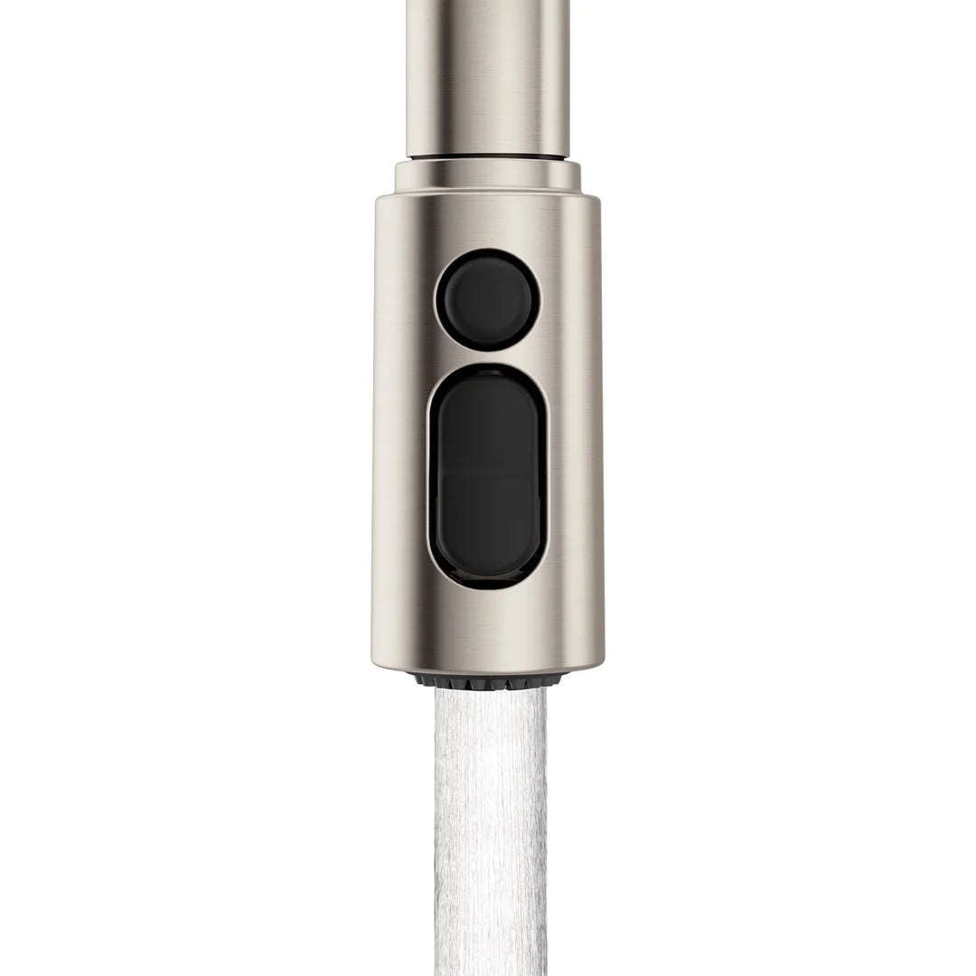 Moen - Robinet de cuisine à poignée unique et douchette extractible Nilain