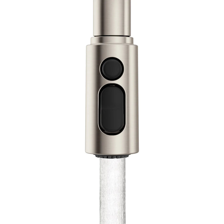 Moen - Robinet de cuisine à poignée unique et douchette extractible Nilain