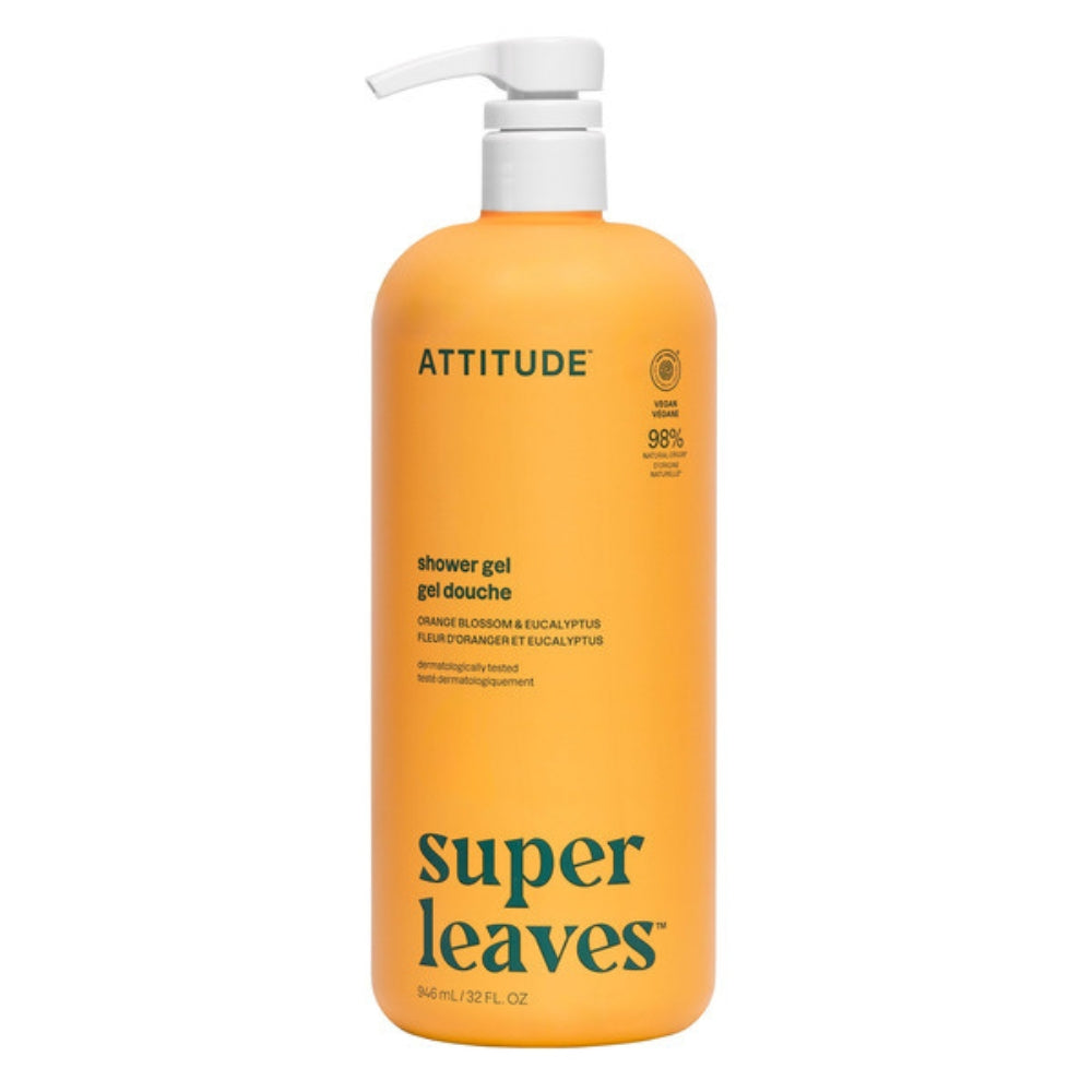 ATTITUDE - Gel Douche Super Leaves, 946 ml