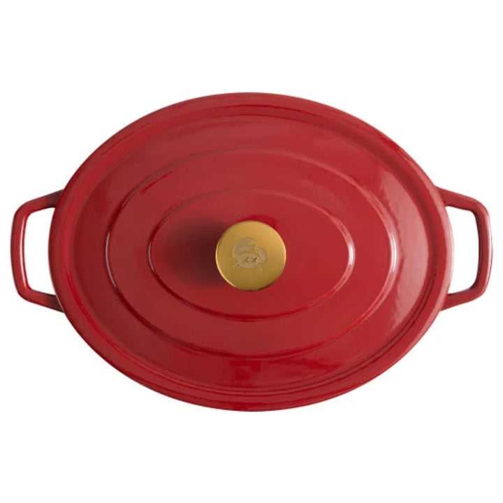 Chuck Hughes - Cocotte ovale en fonte, 5,2 L