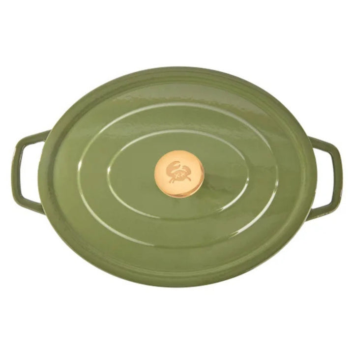 Chuck Hughes - Cocotte ovale en fonte, 5,2 L