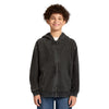 Calvin Klein - Hoodie en denim à fermeture éclair