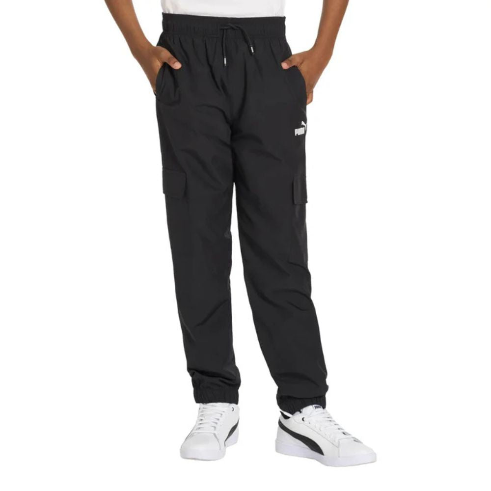Puma - Woven Cargo Pants with Logo