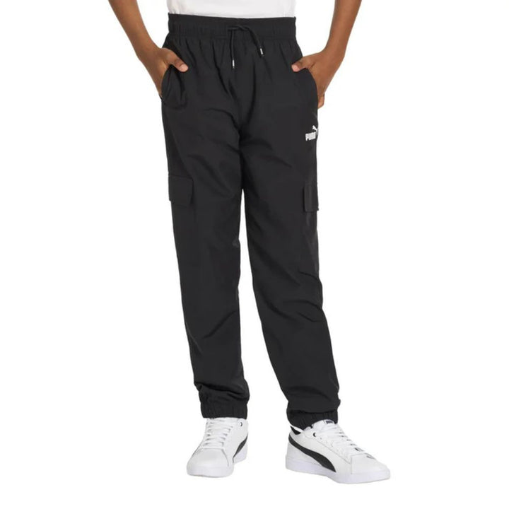Puma - Woven Cargo Pants with Logo
