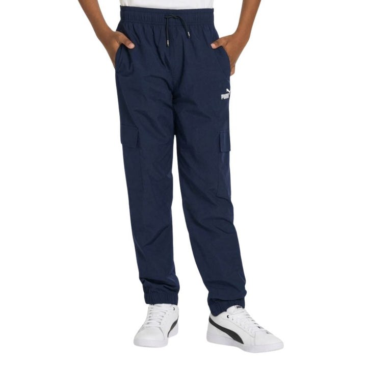 Puma - Woven Cargo Pants with Logo