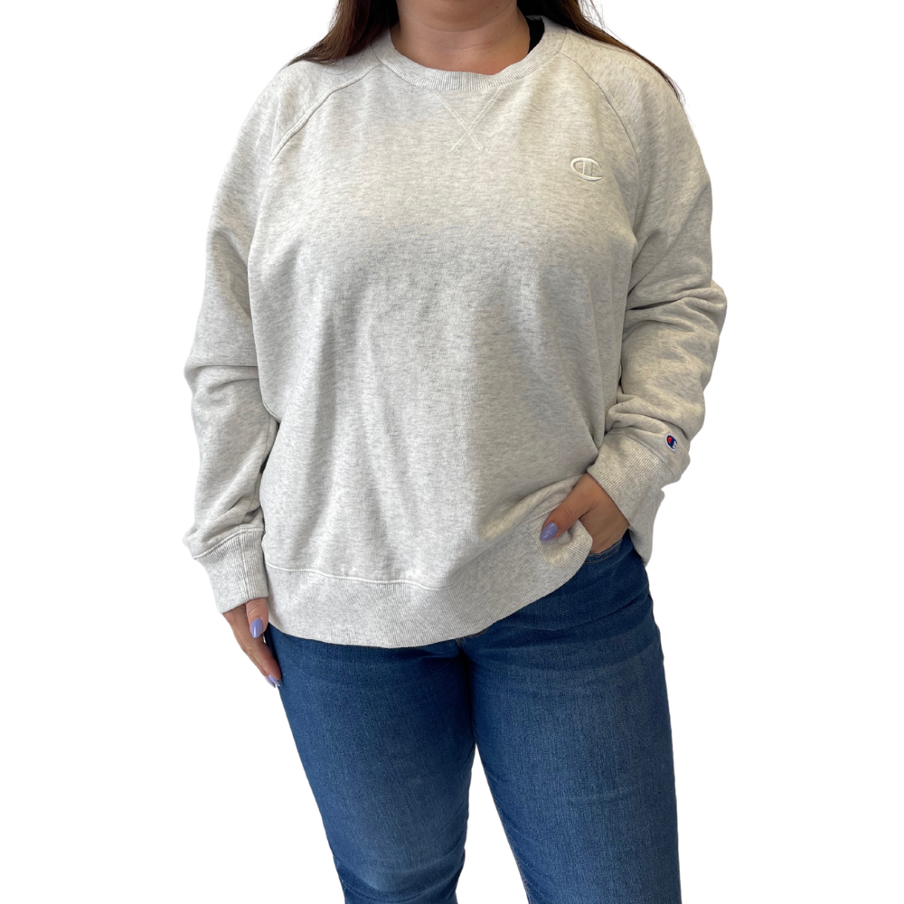 Champion Sweatshirt Womens Grey Champion Sweatshirt