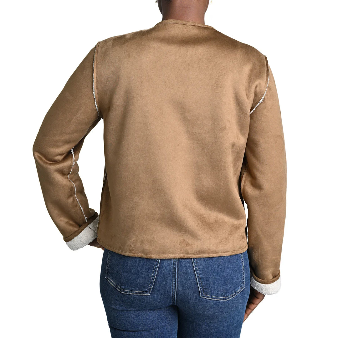 Briggs - Veste sherpa réversible