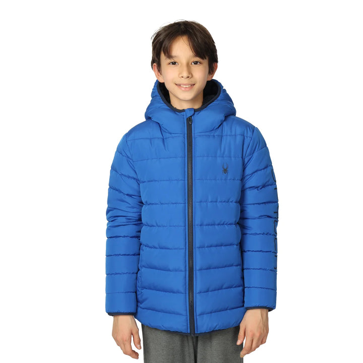 Spyder - Manteau matelassé doublé en sherpa