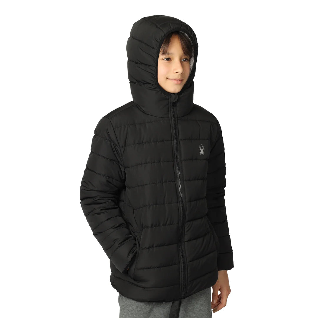 Spyder - Manteau matelassé doublé en sherpa