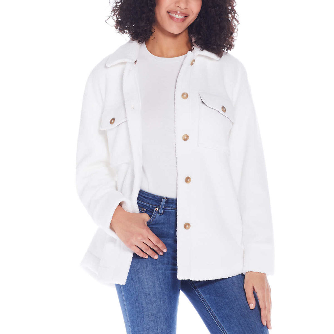 Weatherproof Sherpa Lined Shirt Jacket