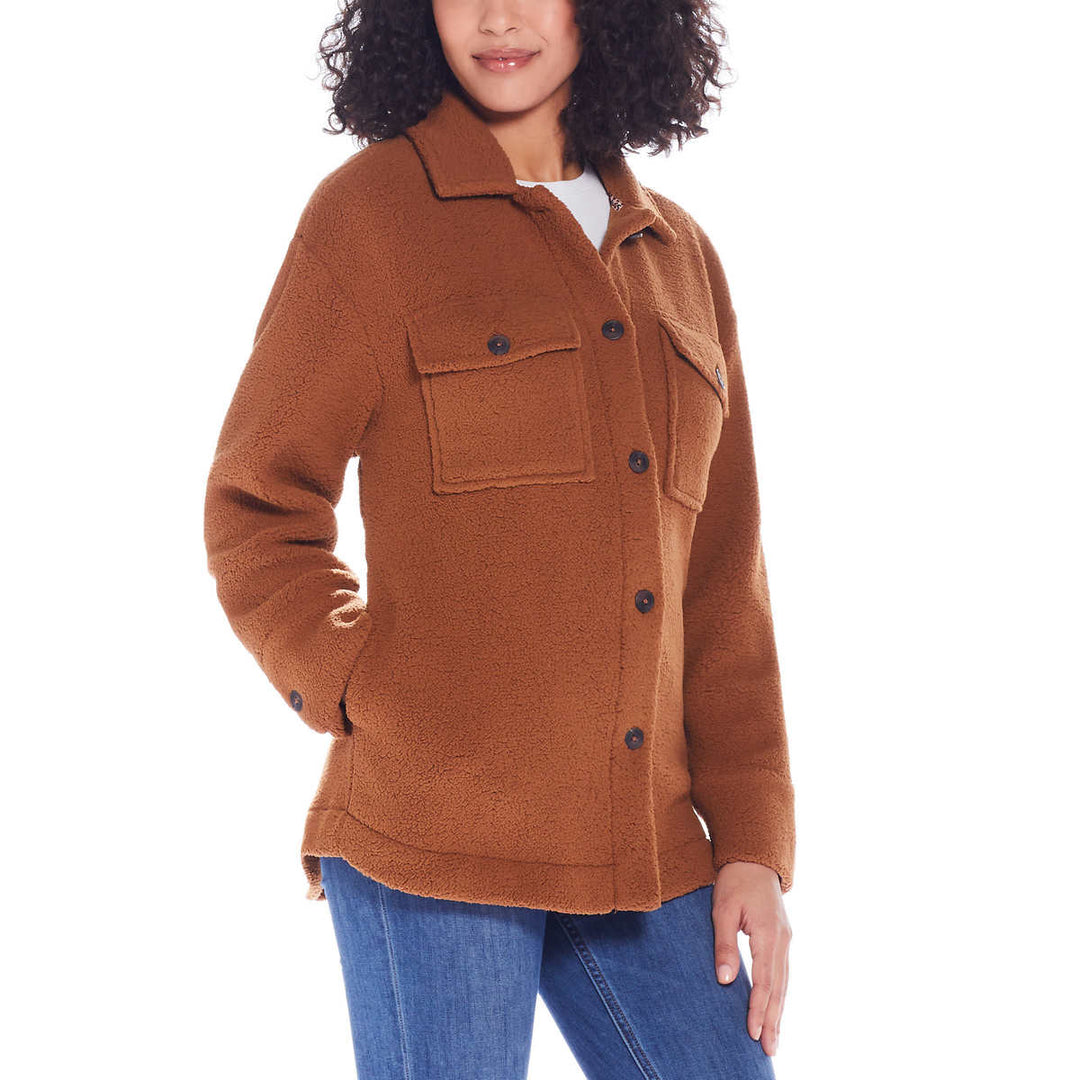 Weatherproof Sherpa Lined Shirt Jacket