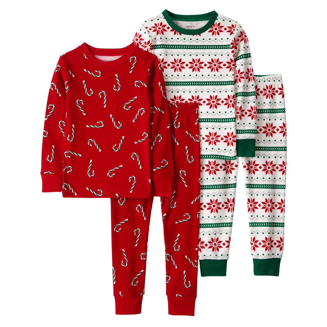 Carter's - Ensemble de pyjamas pour enfants, paquet de 2