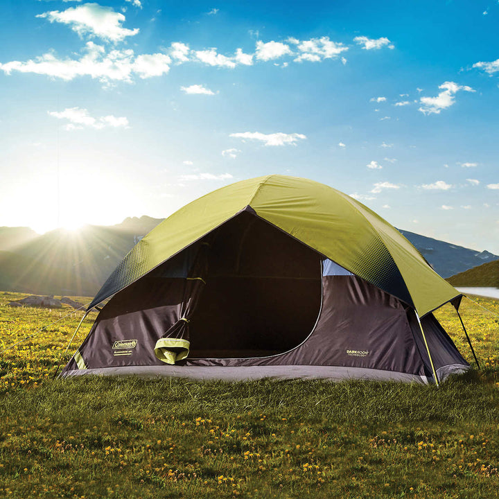 Coleman - 4 Person Tent - Sundome Dark Room