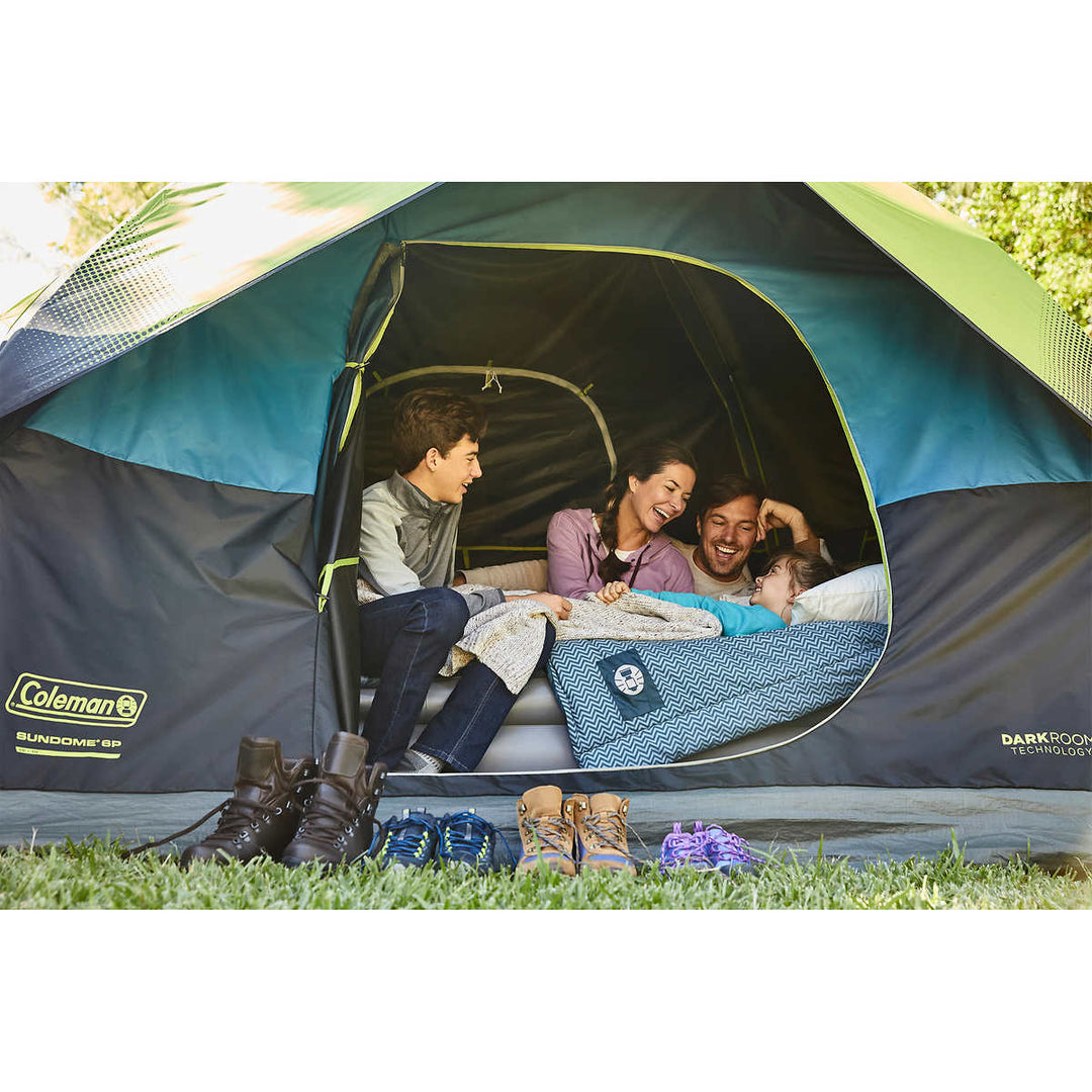 Coleman - 4 Person Tent - Sundome Dark Room