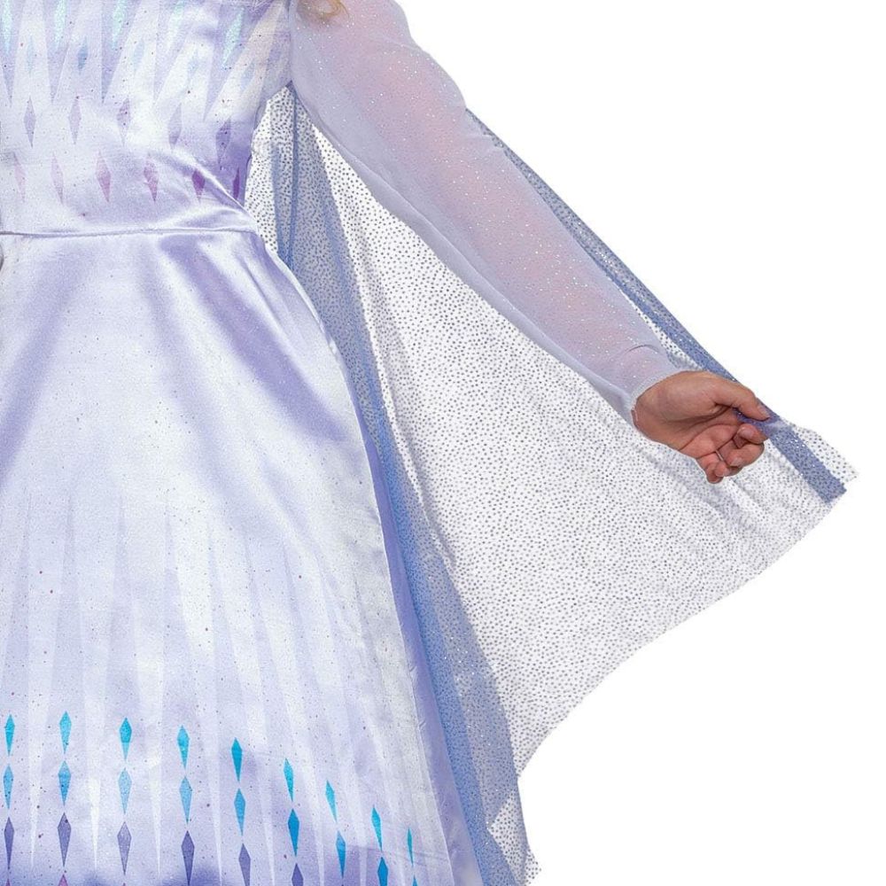 Disguise - Costume Elsa de La Reine des Neiges 2 pour fille, robe classique et cape