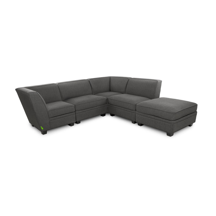 Emerald Home 5-Piece Sectional