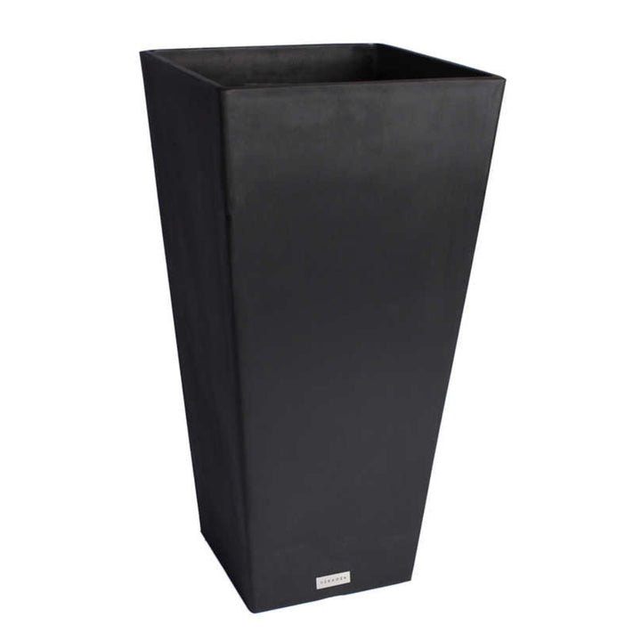 Veradek - V-Resin Tapered Planter with Integrated Tray