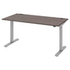 Bestar - Sit-stand desk 74.9 cm × 150.6 cm (29.5 in × 59.3 in)