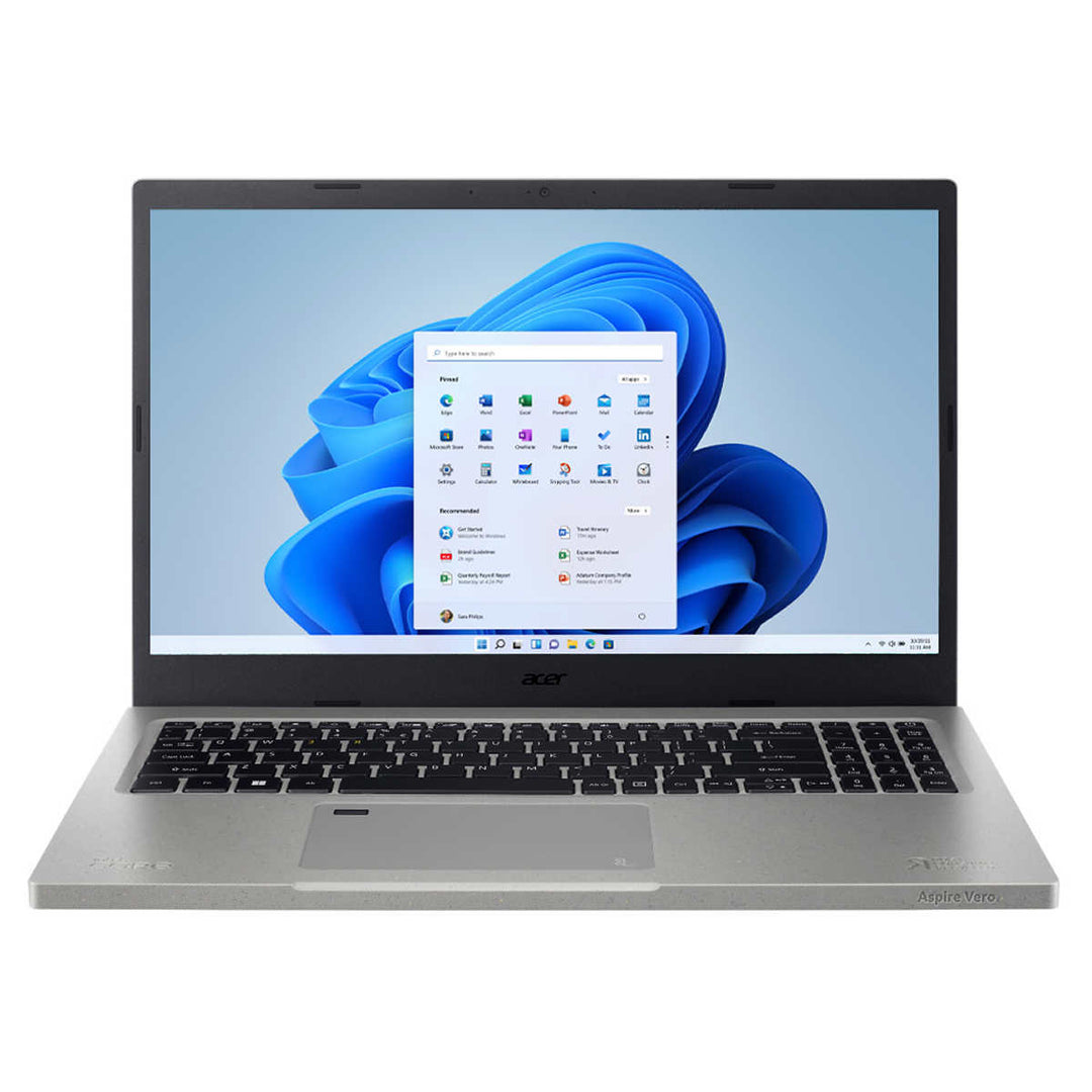 Acer – Ensemble ordinateur portable Intel Evo Aspire Vero AV15-52-791N, i7-1255U