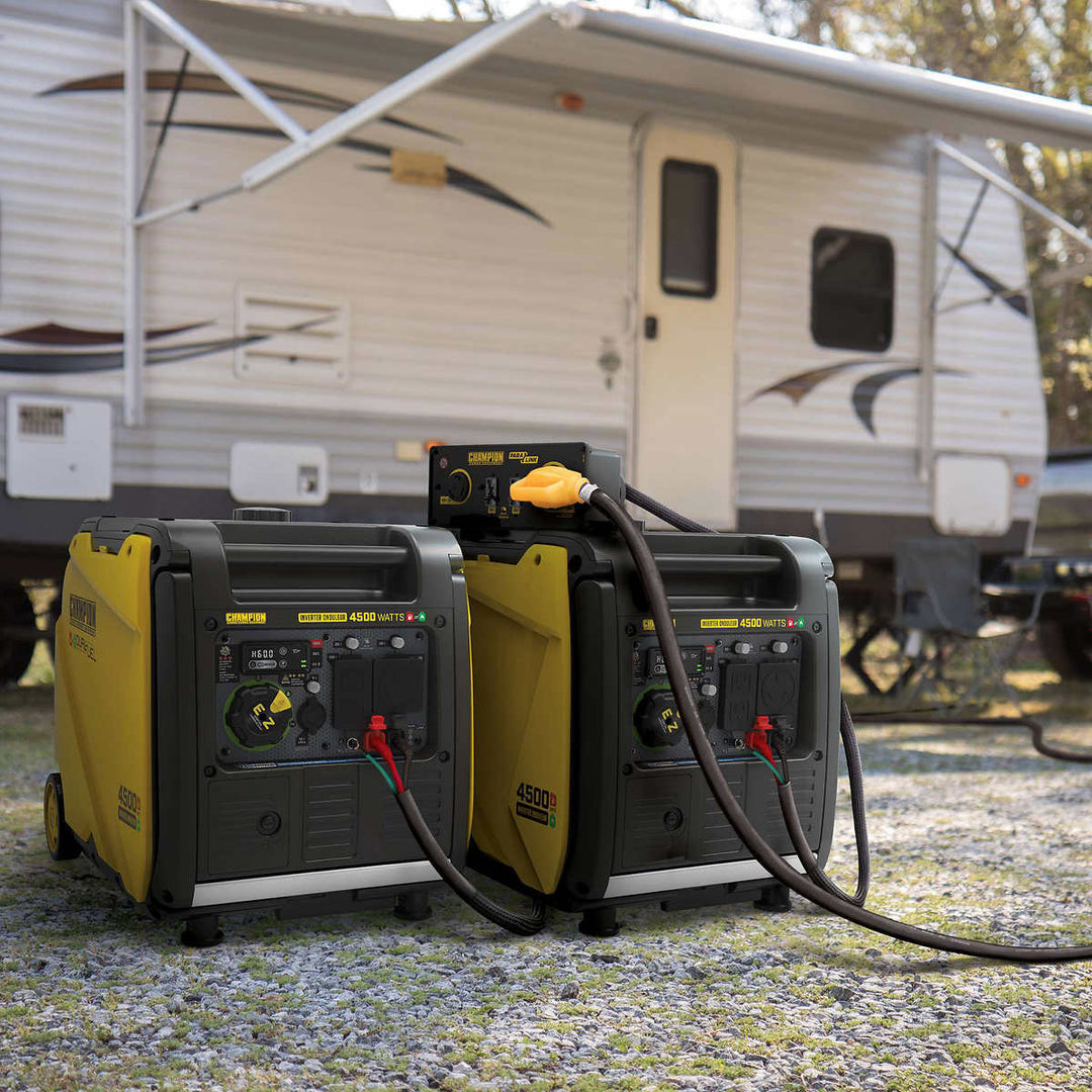 Champion - 4,500-Watt DUAL FUEL Generator with Electric Start