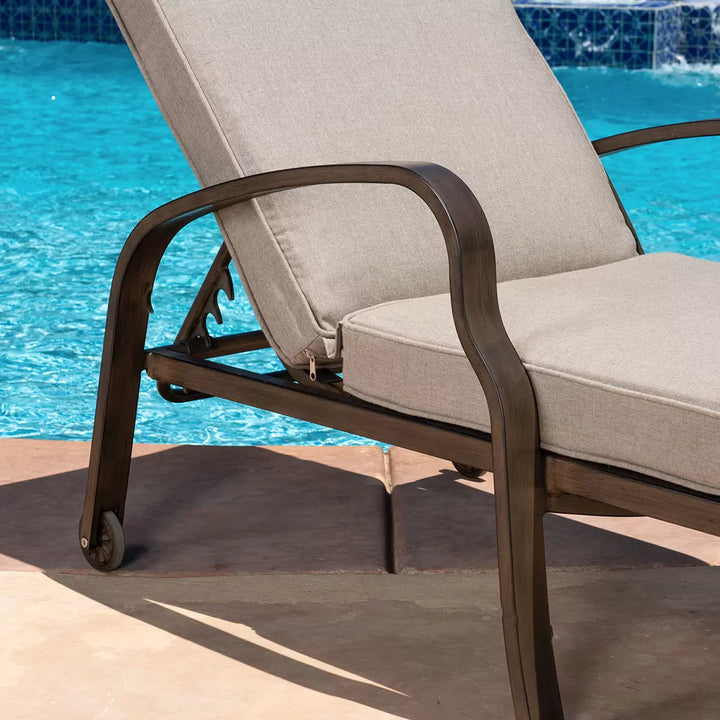 Sunvilla 3-Piece Cushioned Chaise Lounge Set