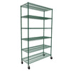 Sagetra - Étagere Epoxy Zinc, 6 Tablettes