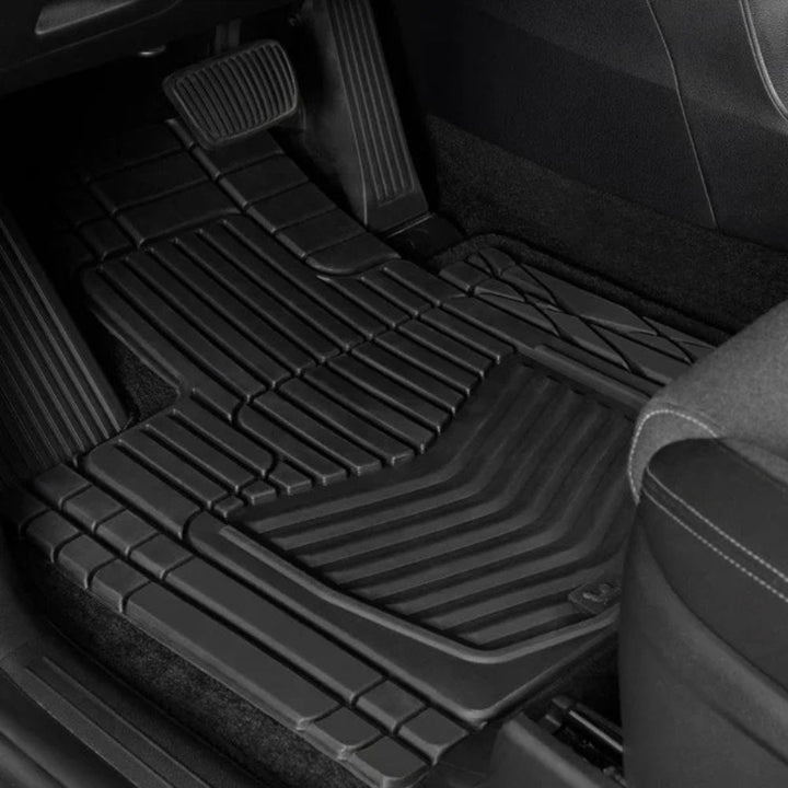 Michelin - Tapis de voiture recyclé, 4 pièces, noir