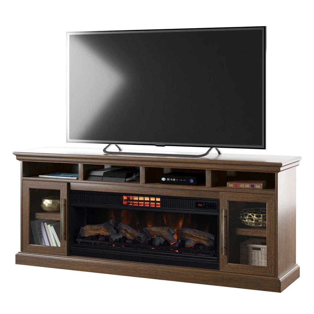 Tresanti Maxwell - Meuble-foyer audiovidéo moderne de 188 cm (74 po)